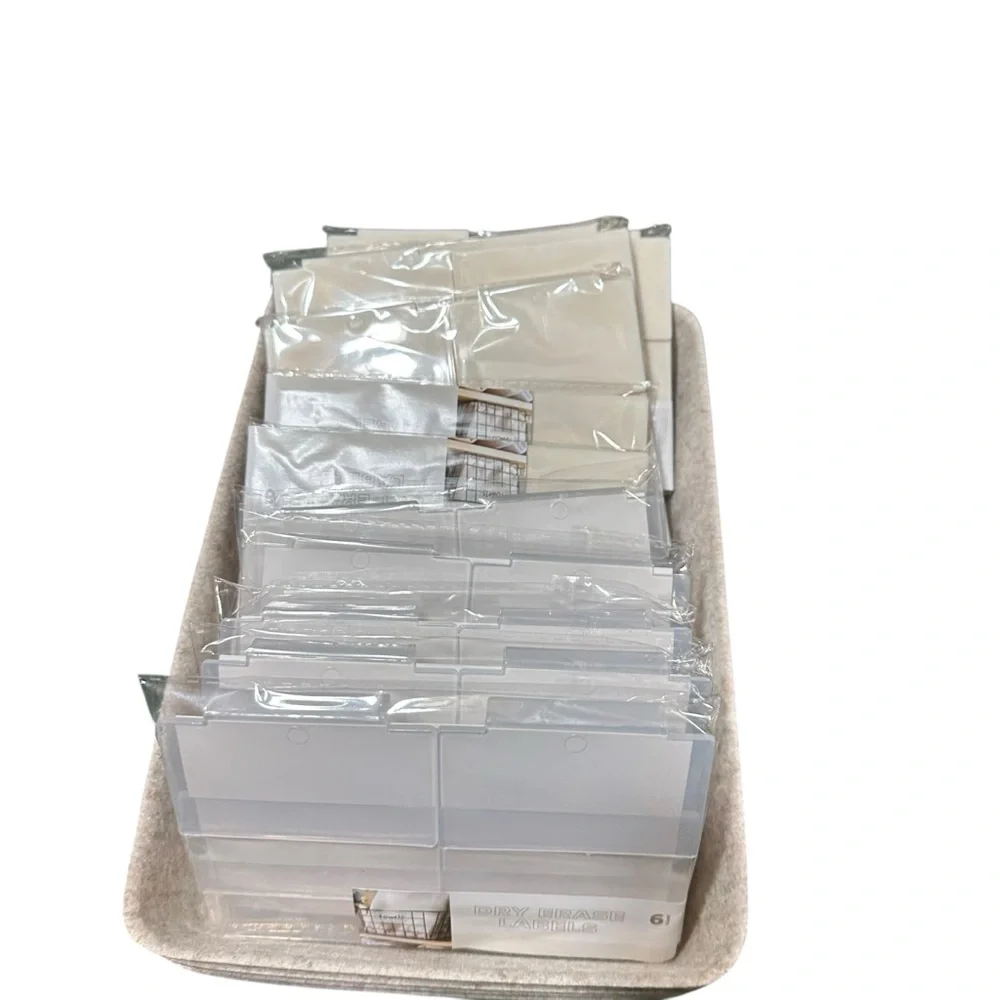 Drawer Organizer Bundle – 4 Felt Drawer Trays 10 packs of labels
